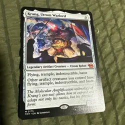 Krang, Utrom Warlord - NM - Teenage Mutant Ninja Turtles MTG - Image 1