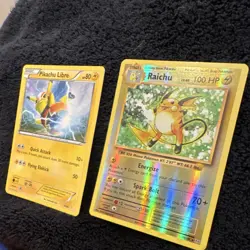 Pokemon Pikachu Libre & Raichu 2016 Holo Regular Card Lot 2 Cards English - Image 3