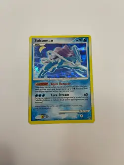 Suicune Lv. 44 Secret Wonders Holo 2007 Pokemon Trading Card 19/132 TCG - Image 1