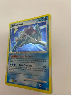 Suicune Lv. 44 Secret Wonders Holo 2007 Pokemon Trading Card 19/132 TCG - Image 2