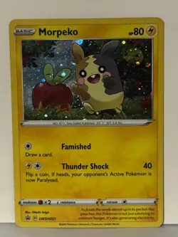 Morpeko SWSH031 Sword & Shield Promo Cards NM Pokemon Fast Ship - Image 1