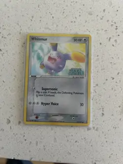 Pokemon Card Lot: Dark Ariados, Dark Gloom, Whismur Crystal Guardians Stamped - Image 5