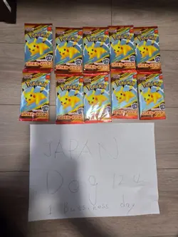 Pokemon Card McDonald's Promo 10 Pack Pikachu 020/M-P and Random Card Japanese - Image 1