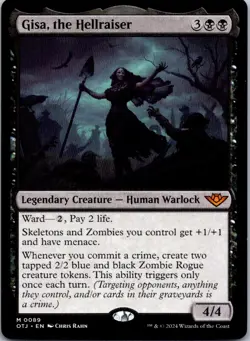 Gisa, the Hellraiser M Outlaws of Thunder Junction 89 NM - Image 1