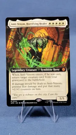 MTG: Anti-Venom, Horrifying Healer (Extended Art) (NM): Marvel's Spider-Man - Image 1