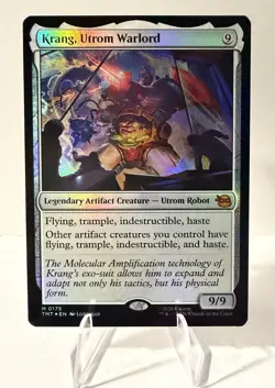 Krang, Utrom Warlord (Foil) M Teenage Mutant Ninja Turtles 175 NM - Image 1
