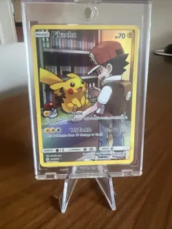Pokemon TCG Sun & Moon Cosmic Eclipse Pikachu Full Art 241/236 NM/M - Image 1