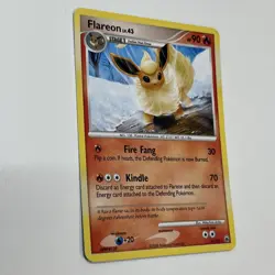 NM Flareon Regular Rare 19/100 Majestic Dawn (MD) Set Pokemon Card - Image 2