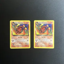 Dark Charmeleon (x2) 32/82 | Team Rocket | Card Lot(2) | Pokemon WOTC TCG | MP - Image 1