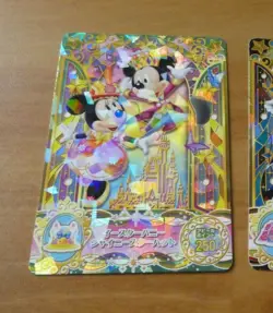 DISNEY MAGIC CASTLE SPARKLING STAR DREAM CARD HOLO CARTE MC12-38 R JAPAN MINT - Image 1