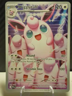 Pokemon Card Wigglytuff 105/094 Phantasmal Flames Illustration Rare - Image 1