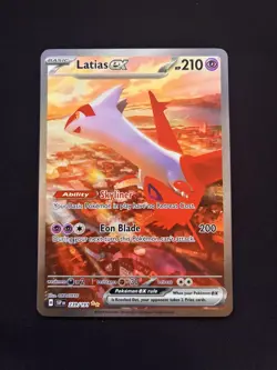 Pokemon TCG S&V Surging Sparks: Latias ex 239/191 SIR Card - Near Mint - Image 1