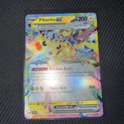 PIKACHU EX 057/191 DOUBLE RARE SURGING SPARKS POKEMON NM - Image 1
