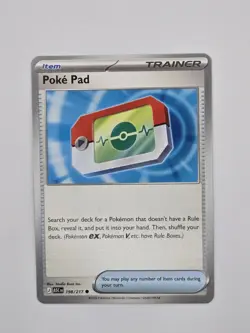 Pokemon Poke Pad Trainer-Item Card 198/217 English 2024 Standard - Image 1