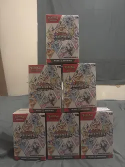 Pokemon Prismatic Evolutions Booster Bundle 6x Box TCG Sealed - Image 3