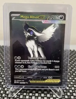 Mega Absol ex 180/132 Special Illustration Rare Pokemon Mega Evolution - Image 1