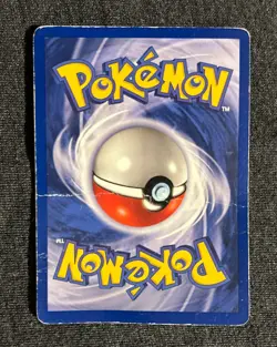 1999 1st Edition Alakazam 1/102 Base Set Shadowless Holo Pokemon Card Damaged - Image 2