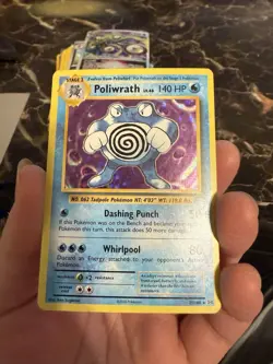 Poliwrath 25/108 XY Evolutions Holo Foil Rare Pokemon TCG - NM - Image 2