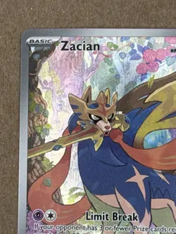 Pokemon TCG Zacian Holo Rare 100/094 English Nm Phantasmal Flames - Image 3