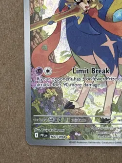 Pokemon TCG Zacian Holo Rare 100/094 English Nm Phantasmal Flames - Image 4