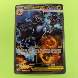 Pokemon TCG Phantasmal Flames Mega Charizard X EX SIR 125/094 (English) - Image 1