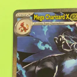 Pokemon TCG Phantasmal Flames Mega Charizard X EX SIR 125/094 (English) - Image 3