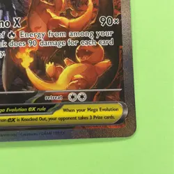 Pokemon TCG Phantasmal Flames Mega Charizard X EX SIR 125/094 (English) - Image 5