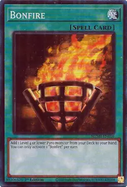 Bonfire (CR) MZMI-EN016 Maze of Millennia 1st Edition for sale online - Image 1