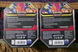Mega Charizard X and Y Tins Sealed 2026 Set of 2 Pokemon TCG Phantasmal Flames - Image 2