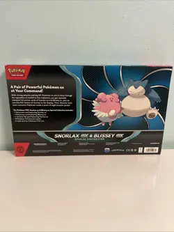 Pokemon TCG Snorlax ex and Blissey ex Special Collection Box Factory Sealed - Image 2