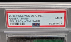 2016 Pokemon Generations Venusaur Foil Pack PSA 9 Mint Sealed Booster - Image 3