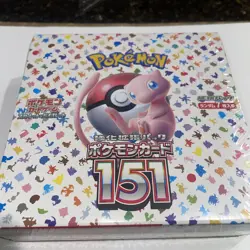 Pokemon TCG: Scarlet & Violet - Japanese 151 Booster Box - 20 Packs SEALED 4521329346038 - Image 1