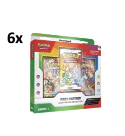 Pokemon First Partners series 1 Illustration Collection Box Case sealed - Image 2