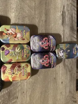 POKEMON MINI TINS “EMPTY” Lot-of-30 Mixed Sets :: SF,ME,B&W,151,PF,CZ,XY - Image 5