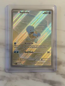 Pokemon TCG 151 Squirtle, Wartotle, Blastoise Full Evolution Set NM - Image 3