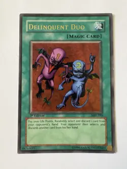 Delinquent Duo MRL-039 Magic Ruler 1st Edition LP - Image 1