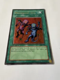 Delinquent Duo MRL-039 Magic Ruler 1st Edition LP - Image 3