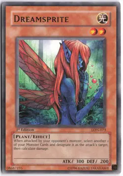 Yugioh - Dreamsprite LON-073 1st Edition - Labyrinth of Nightmare - Image 1