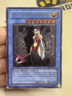 Ruin, Queen of Oblivion SOI-EN034 Ultimate Rare 1st Edition YuGiOh! NM EU Print - Image 2