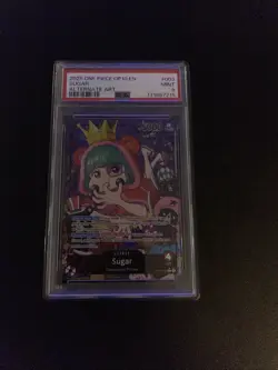 One Piece Sugar Alt Art Leader Op10-003 Psa 9 - Image 2