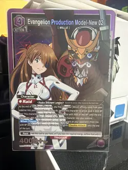 Evangelion Production Model-New 02 Foil - UE15BT/EVA-1-043 NM - Union Arena - Image 1
