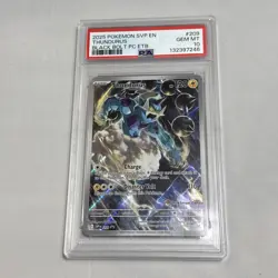 Thundurus - 209 (Pokemon Center Exclusive) Promo Card Black Bolt PSA 10 - Image 1