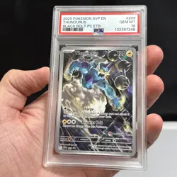 Thundurus - 209 (Pokemon Center Exclusive) Promo Card Black Bolt PSA 10 - Image 2