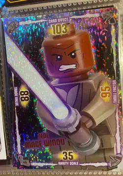 Blue Ocean LEGO Star Wars Series 1 Trading Card - German -#45 - Image 1