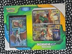 Pokemon TCG Sun & Moon GX Challenge Box Decidueye Holo Card Sealed 2 Packs - Image 1