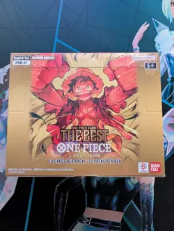 One Piece Card Game TCG Premium Booster Box PRB-01 Sealed English - Image 1