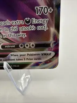 C506 POKEMON TCG GRIMMSNARL VMAX NM CARD HOLO #115 DARKNESS ABLAZE RARE - Image 5
