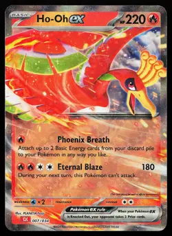 Ho-Oh ex 007/032 Holo Pokemon TCG Classic Pokemon Card - Image 1
