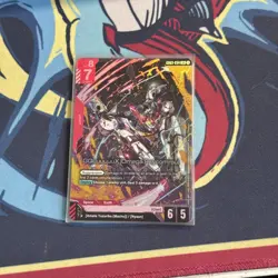 GQuuuuuuX (Omega Psycommu) LR GD03-034 Gundam TCG Card Foil Steel Requiem Eng - Image 1