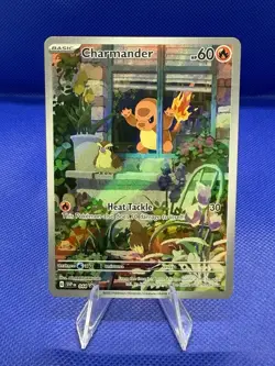 Pokemon Charmander Scarlet & Violet Promo Card 044 Holo - Image 1